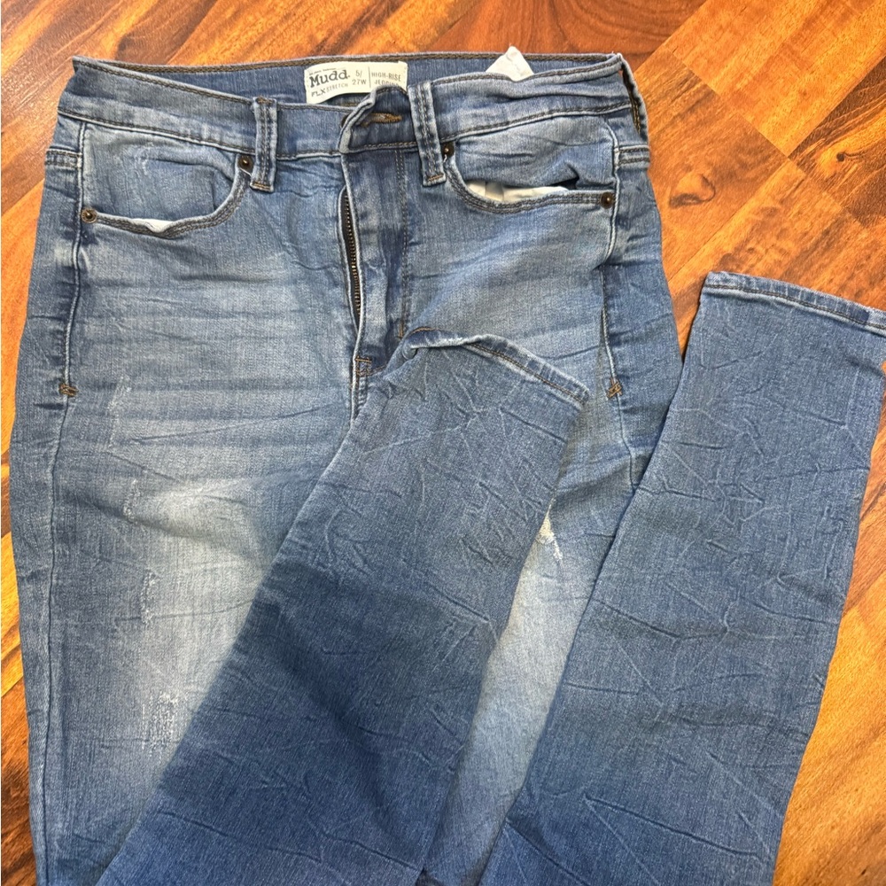 Junior Girls High Rise Jeans